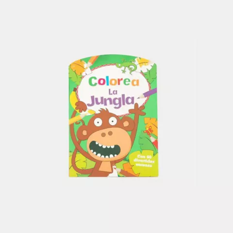 Libro Splash Colorea la Jungla