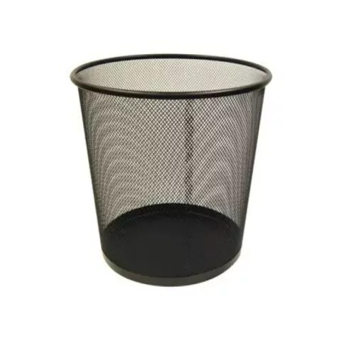 Cesto VALUES de malla metálica redondo grande