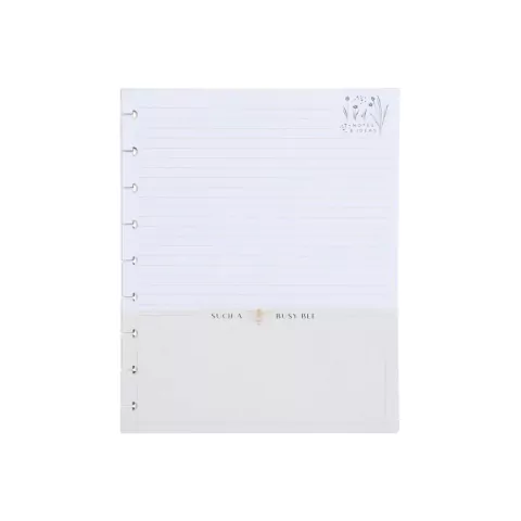 Repuesto para cuaderno inteligente Deli rayado 40 hojas