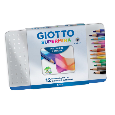 Lapices GIOTTO Supermina lata x12