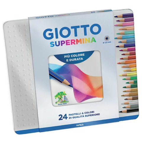 Lapices GIOTTO Supermina lata x24
