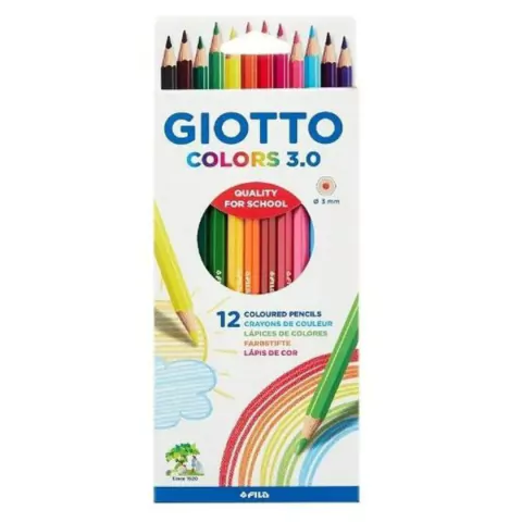 Lápices GIOTTO Colors 3.0 x12