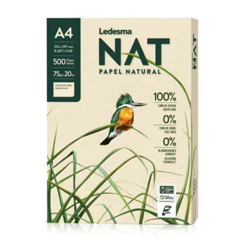 Resma LEDESMA Nat A4 75grs 500js