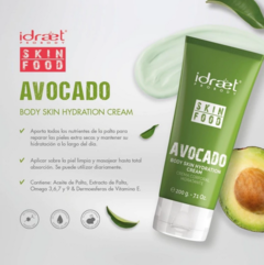 AVOCADO BODY SKIN HYDRATION CREAM Crema Corporar de Palta Idraet - comprar online