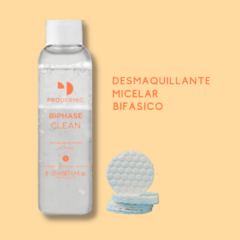 Biphase Clean Desmaquillante Micelar Bifásico 130ml Prodermic - comprar online