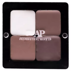 Paleta de pomadas para Cejas + Stencil - AP Andrea Pellegrino