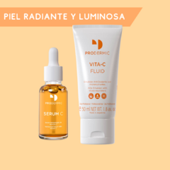 Combo Piel Radiante y Luminosa: Serum + Emulsión Prodermic - comprar online