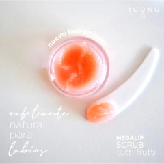 Megalip Scrub Exfoliante Emoliente Suaviza Labios Icono - comprar online