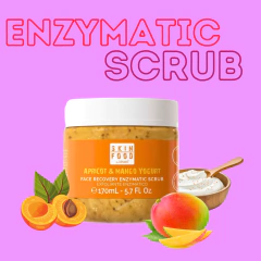 Apricot & Mango Yogurt Enzymatic Scrub - Exfoliante Dual - Idraet