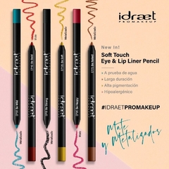 *OUTLET* Soft Touch Lápiz Delineador Color Hipoalergénico Waterproof Idraet - EP105 VTO 9/25 en internet