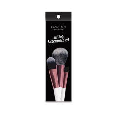 Set De 3 Brochas De Maquillaje - Tools Essentials - Fascino - tienda online