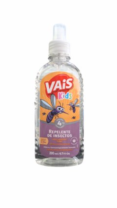 Repelente Insectos Anti Mosquitos 200ml Vais Kids Algabo
