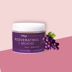 Resveratrol + Silicio - Crema Tensora Reafirmante 50g Collage