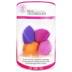 Mini Miracle Sponges 4 Unid Esponjas Real Techniques 1492