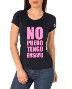No Puedo Tengo Ensayo. Remera entallada de algodón peinado premium!