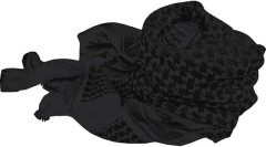 Shemagh Militar táctico Gris oscuro y Negro. Sirios Originales. - comprar online