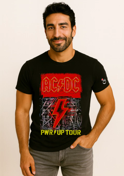 AC/DC. 007. Remera de algodón peinado premium! - (copia) - (copia) - (copia) - (copia) - (copia) - (copia) - buy online