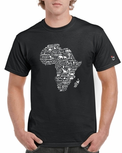 Africa unida. Remera de Algodón Premium. - comprar online