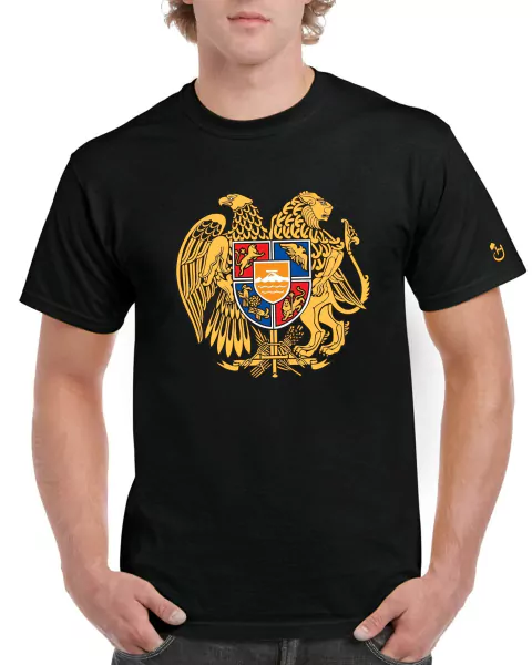 Armenia .Escudo. Remera de algodón peinado premium!