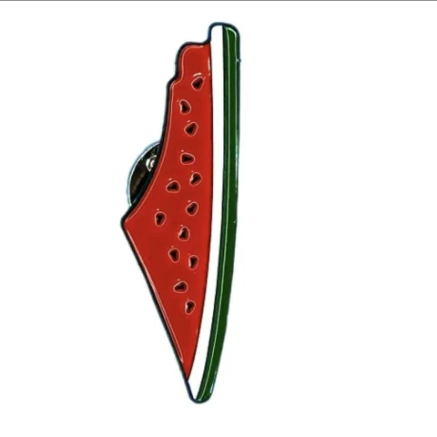 Palestina Sandía. Pin. Mos