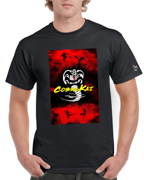 Cobra Kai. Fight. Karatekid. Remera de algodón peinado premium! - comprar online