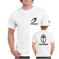 Fiji. Rugby. Remera de algodón peinado calidad premium.