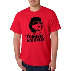 Gaddafi. Libia. Remera de algodón peinado premium! - Habibis Remeras