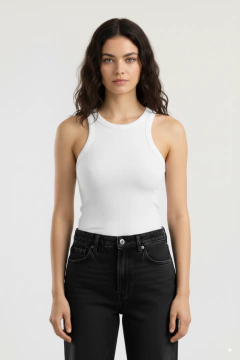 Musculosa Morley Algodón. Baby top lisa . en internet