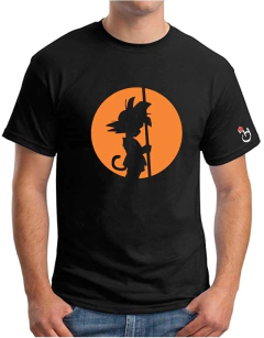 Goku. Dragon ball. Remera de algodón peinado premium!