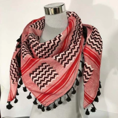 Kufiya Palestina tradicional. Pañuelos Árabes. Shemagh. Hatta. Modelo Zahra - tienda online