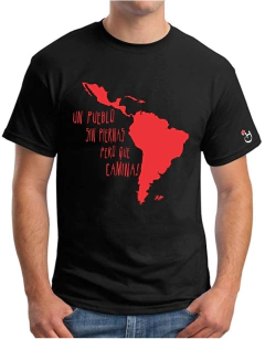 Latinoamérica. Remera de algodón peinado premium!