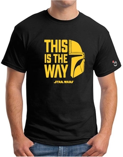 Mandalorian. The way. Starwars. Remera de algodón peinado premium!