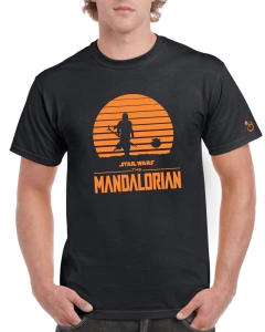 Mandalorian. Starwars. Remera de algodón peinado premium!