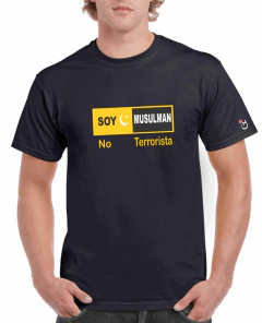 Musulmán, NO terrorista! Remera de algodón peinado premium!