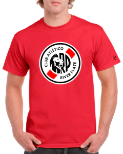 River Plate. León. Remera Algodón Premium.