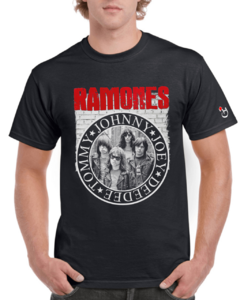 Ramones. Mod 058. Remera de algodón peinado premium!