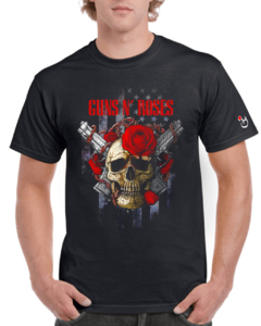 Guns N' Roses. Mod 061. Remera de algodón peinado premium!