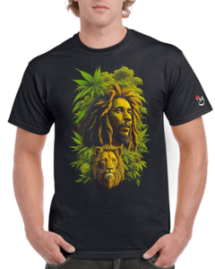 Bob Marley. Mod 063. Remera de algodón peinado premium!