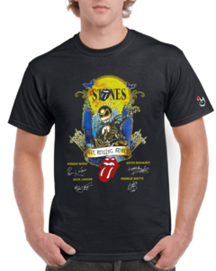 Rolling Stones. Mod 064. Remera de algodón peinado premium!