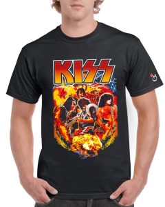 Kiss. Mod 065. Remera de algodón peinado premium!