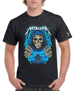 Metallica. Mod 066. Remera de algodón peinado premium!