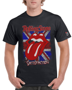 Rolling Stones. Mod 075. Remera de algodón peinado premium!