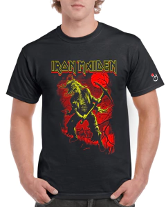 Iron Maiden. Mod 079. Remera de algodón peinado premium!