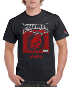 Metallica. Mod 090. Remera de algodón peinado premium!