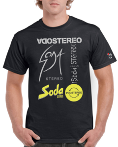 Soda Stereo. Mod 092. Remera de algodón peinado premium!