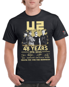 U2. Mod 094. Remera de algodón peinado premium!