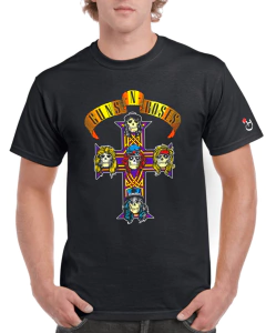 Guns N' Roses. Mod 095. Remera de algodón peinado premium!