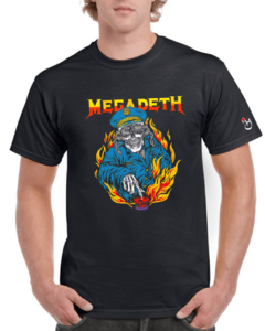 Megadeth. Mod 098. Remera de algodón peinado premium!