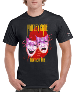 Motley Crue. Mod 100. Remera de algodón peinado premium!