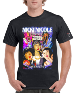 Nicki Nicole. Mod 107. Remera de algodón peinado premium!